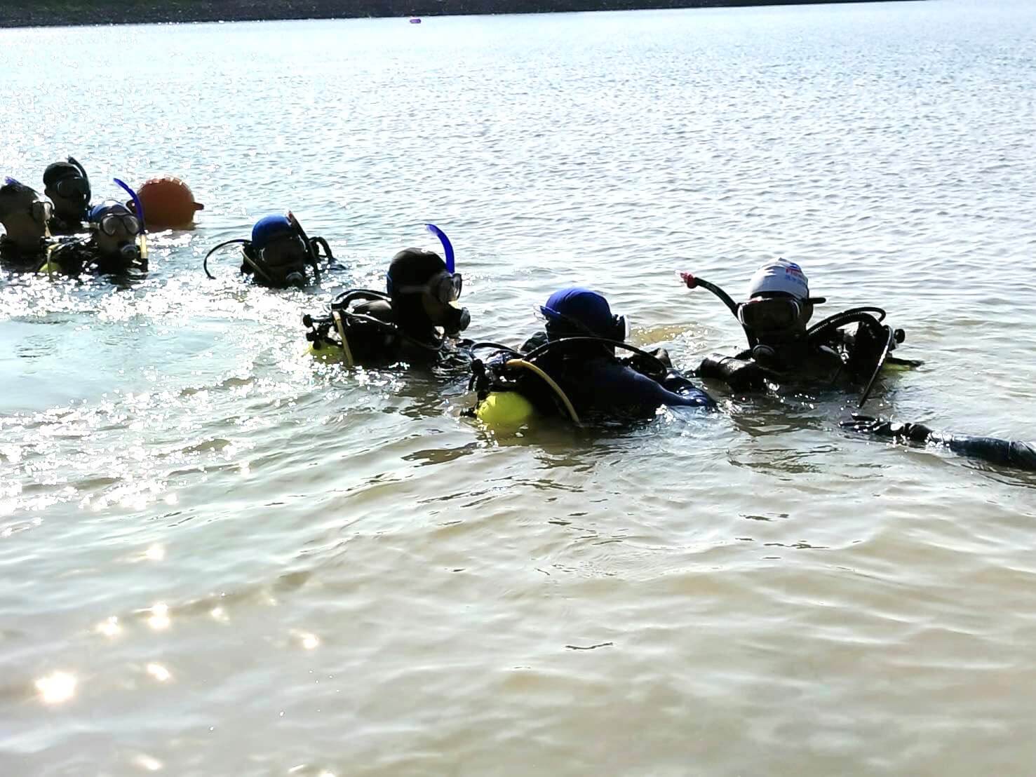 強化水域救生戰力 金門消防局辦理潛水訓練