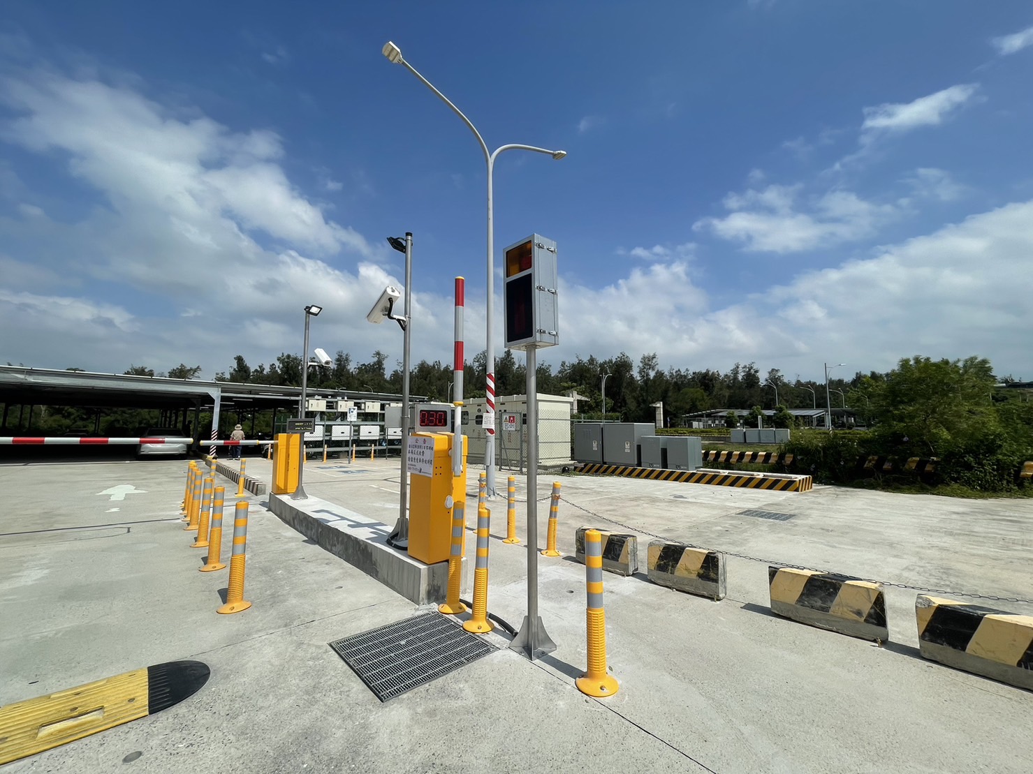 航空站第三停車場機車區1