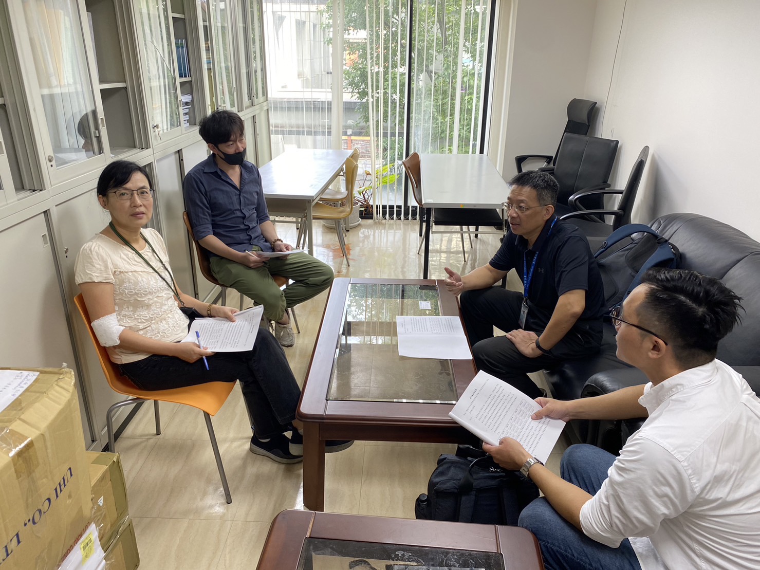 金門縣政府拜會航港局 爭取打造臺金高速客輪及挹注烏坵交通經費 金門縣政府拜會航港局 爭取打造臺金高速客輪及挹注烏坵交通經費